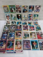 81 Vintage 1975 - 1993 Montreal Expos MLB Baseball Cards- No Doubles