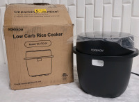 New - Yokekow Low Carb Multi-functional Rice Cooker, Slow Cooker, Steamer & Warmer