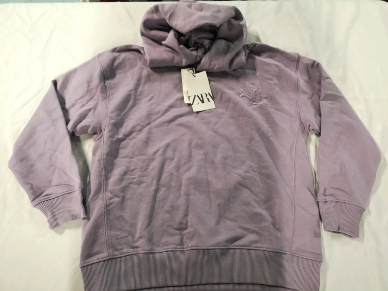 New Zara Youth sz 11-12 yrs Purple Hoodie