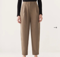 New The Amelia Balloon Pant in Muted Brown Size 6 retails for 109$