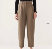 New The Amelia Balloon Pant in Muted Brown Size 8 retails for 109$