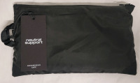 New - Neutral Support Hairdressing Cape , Black