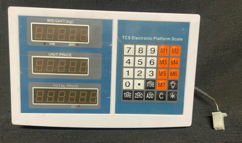 TCS 9&rdquo;x6&rdquo; ELectronic Platform Scale - Max 300 kg