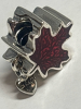 PANDORA Sterling Red MapleLeaf Charm New - 2