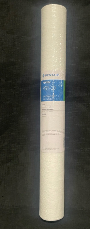 1 NEW 20”H PENTAIR Pentek PS1-20 Spun Polypropylene Filter Cartridge