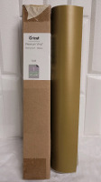 New - Cricut Gold Premium Vinyl , Peel & Stick . Measures 12"×180"