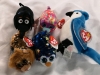 5 Ty Beanie Babies - 3 Teeny Ty's