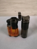 2 New Torch Lighters - Orange & Black - 3