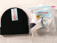 New Cat & Jack sz 12-24 Months Toddlers Socks (10pk) & A Toque