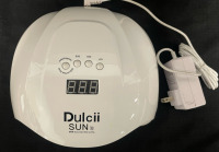 1 As New 9&rdquo;x4&rdquo; Dulcii Sun 54W Sunuvled Nail Lamp