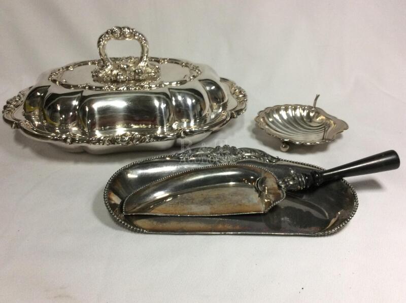 Vintage Silver Plate Serving Dishes
