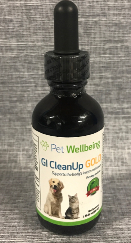 New Pet Wellbeing GI CleanUp Gold 2oz