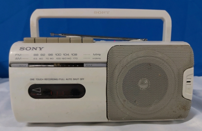 Sony Radio Cassette Recorder CFM-10