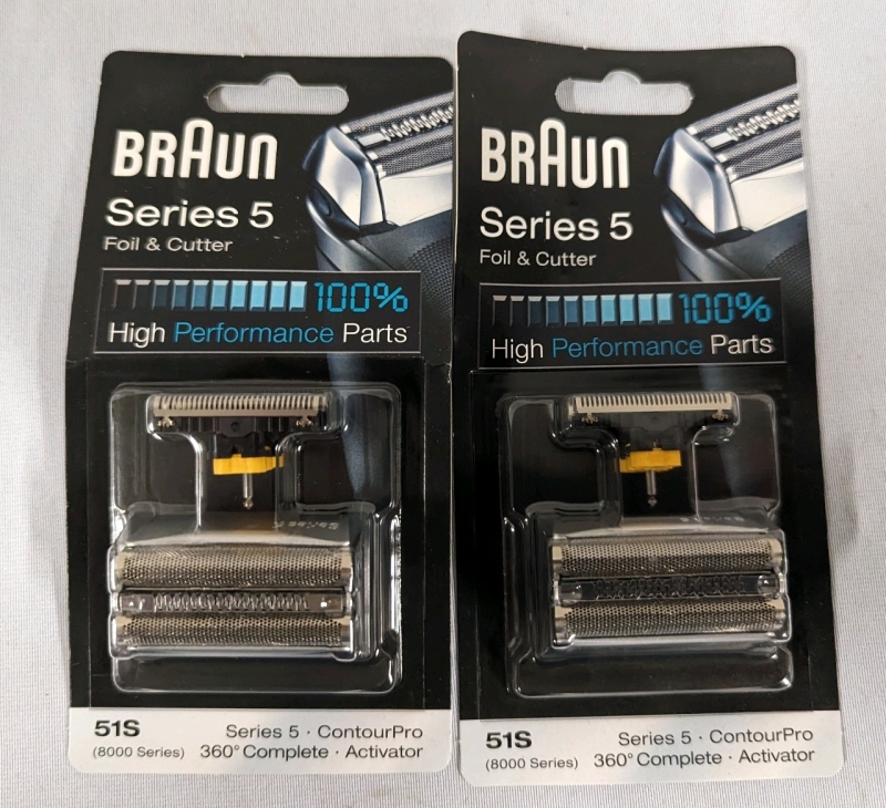 2 New Baun Series 5 Foil and Cutter. Part Number 51S