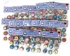 17 New Packs Forever in Tune Bottle Cap Stickers / Scrapbook Collection Embellishments