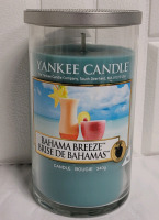 New - Yankee Candle ' Bahama Breeze ' Candle , 340g Jar