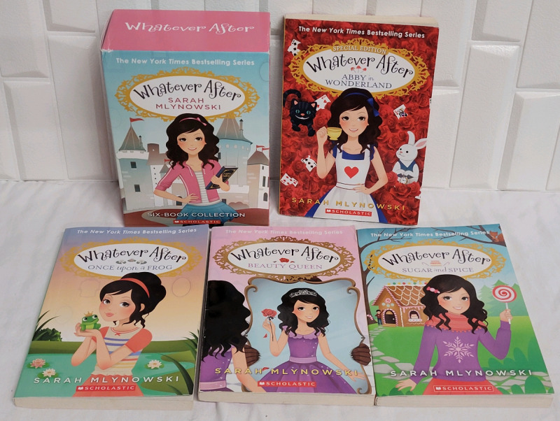 Whatever After by Sarah Mlynowski Paperback Book Collection . 10 Books