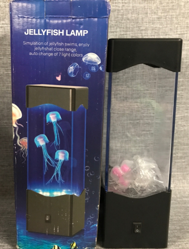 9&rdquo;x3&rdquo; Jellyfish Lamp