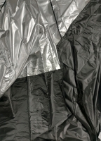 Large Tarp Black And Silver With Snaps 10ft x 10ft x 30"