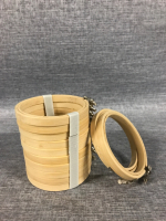 New Similane 12 Pieces 4 Inch Embroidery Hoops Bamboo Circle Cross Stitch Hoop Ring