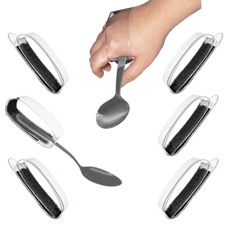 6 New Rehabilitation Advantage Utensil Holders (Plastic)