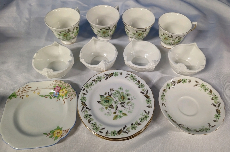 Assorted China - Coalport, Colough, Stanley.