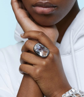 SWAROVSKI Cocktail Harmonia Large Clear Crystal Ring NEW