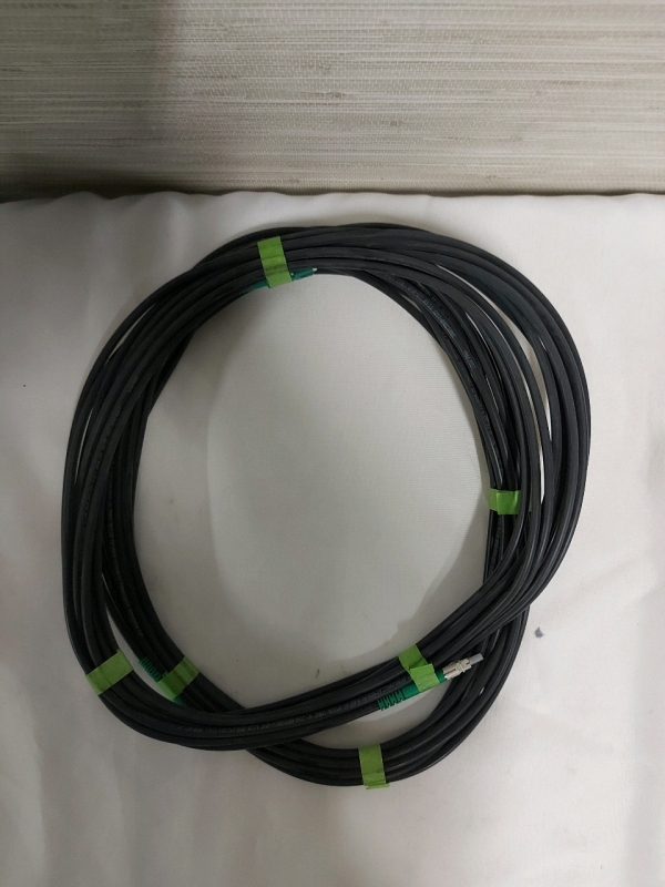 2 Optical Cables Approx 300"