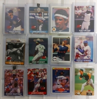 Box Of Mixed Baseball Cards Some TOPS Fleer Don OPC Puzzle