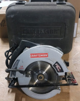 Mastercraft 7 1/4" Circular Saw with Hard Shell Case . Tested Working
