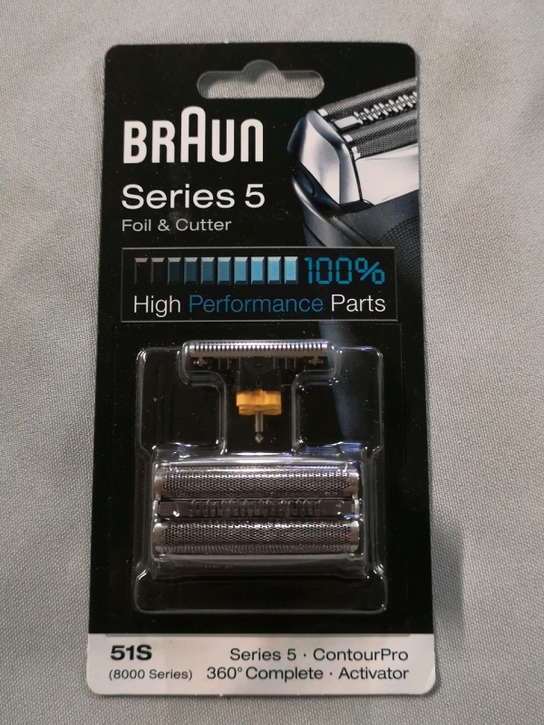 New Braun Series 5 Foil & Cutter - 51S (8000 Series)