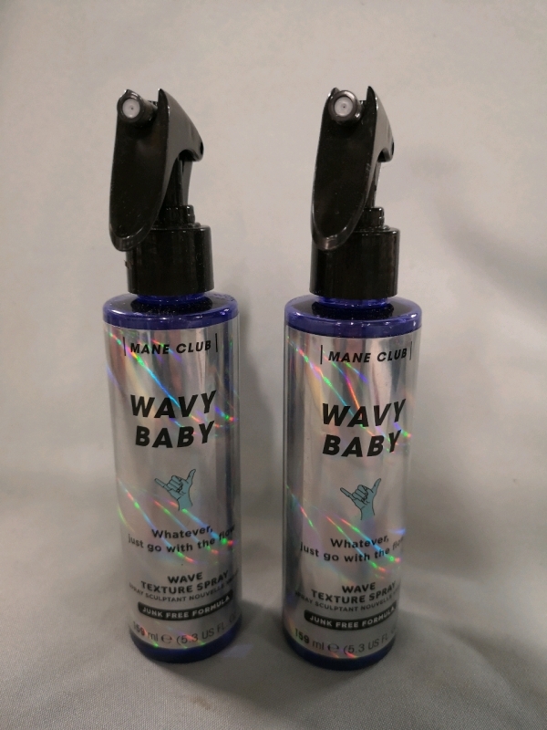 2 New Mane Club Wavy Baby - Wave Texture Spray for Hair - 159mL