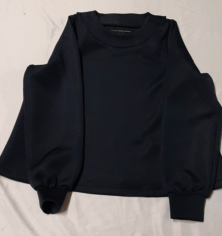 New Size M Stella & Dot Bow Back Pullover
