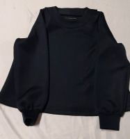 New Size M Stella & Dot Bow Back Pullover