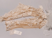 New 2 Sets of Lillian West Bridal Sleeved Both Size 16 2 X 10" Bows with Veiling