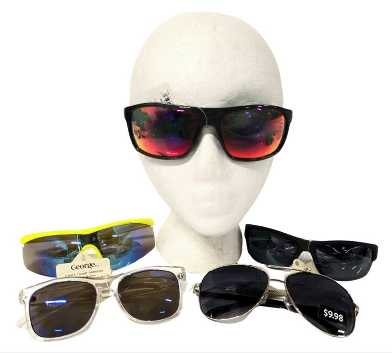 5 New Pairs of George-Brand Men's Sunglasses : Various Styles