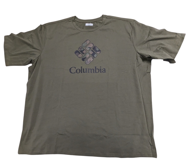 New Men's Size 4XLT Columbia Rapid Ridge Tee