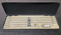 Vintage Moore Wright 2 &ndash; 12&Prime; Internal Micrometer in Case , Complete
