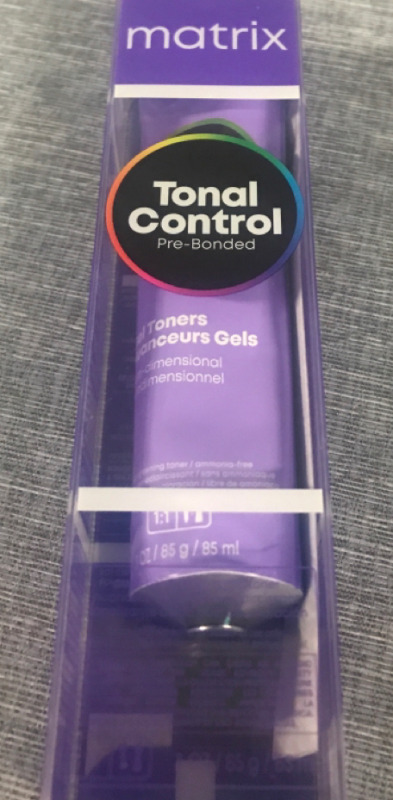 New Matrix Tonal Control Pre Bonded Gel Toner 3oz Platinum Please