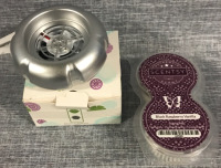 New Scentsy Mini Fan Diffuser & black Raspberry Vanilla Pod