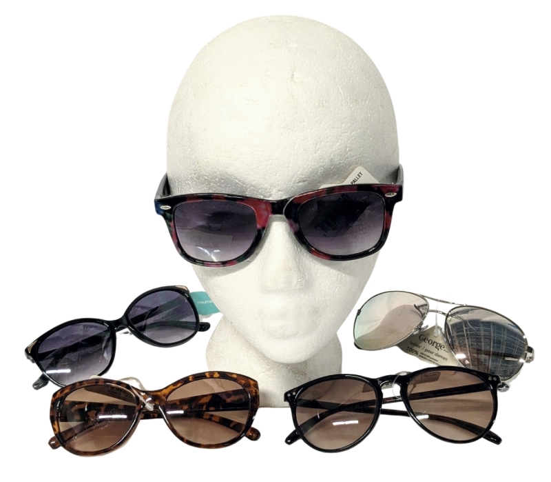 5 New Pairs of Ladies' Sunglasses : Various Styles