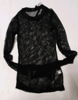 New Size S Dollskill Current Mood Mesh Pullover