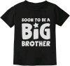 4 New Size Youth Small "Soon To Be a Big Brother" Tshirts Stock photo used