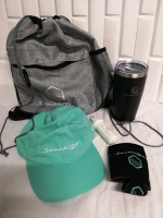 New South Bay Backpack, Tumbler, Hat ++