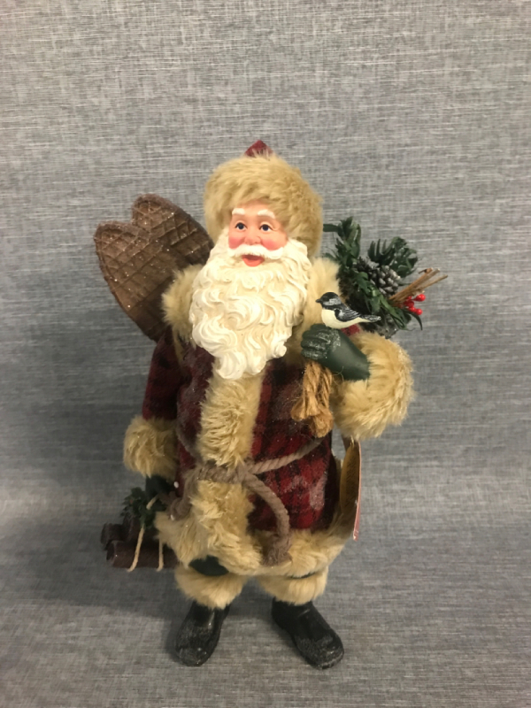 Possible Dreams Clothtique Santa Figure 12&rdquo;