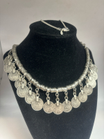 Lovely Turkish Coin Necklace Serpentine Bracelet