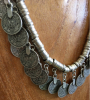 Lovely Turkish Coin Necklace Serpentine Bracelet - 2