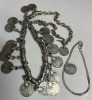 Lovely Turkish Coin Necklace Serpentine Bracelet - 3