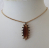 Slider Necklace Signed Stone Necklace Signed CZ Bracelet - 2