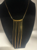 Slider Necklace Signed Stone Necklace Signed CZ Bracelet - 4